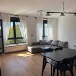 Rental of a brand-new 3-room apartment, 78 m², near the city center of Belgrade, Serbia
